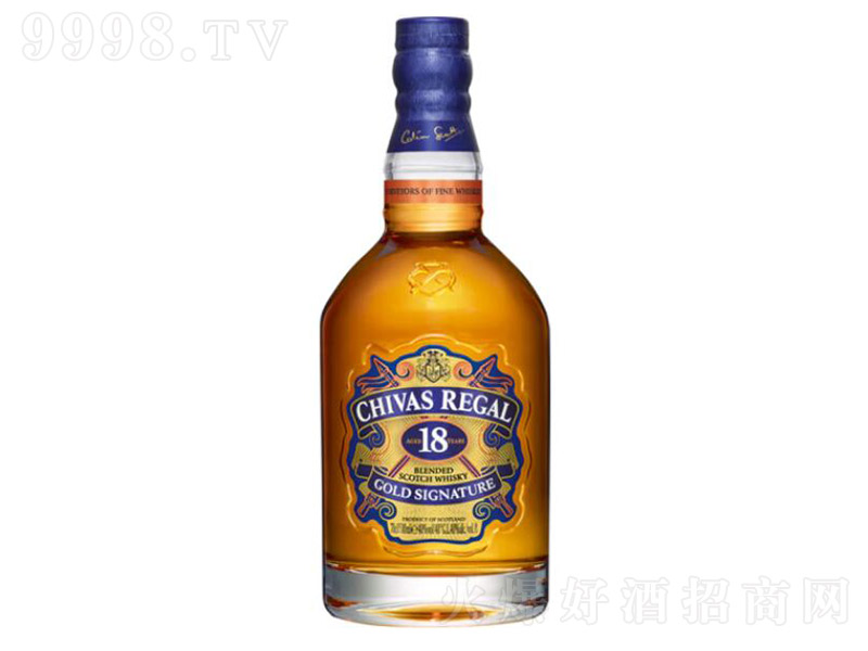 芝華士18年蘇格蘭調(diào)和型威士忌【40° 500ml】